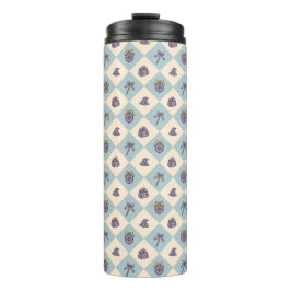 Termo Personalized Bookish Girly Tumbler Wizard Blue