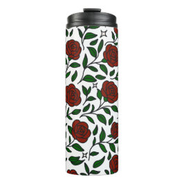 Termo Personalized Girly Tumbler Cute Bow Name