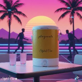 Termo Personalized IGLOO Playmate Metallic Gold