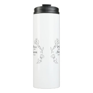 Termo Personalized Mom to Nana Year Wildflower Mug