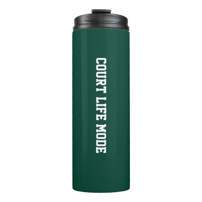 Termo Personalized Tennis Travel Mug – Court Life Mode   (Anverso)