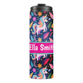 Termo Personalized unicorn drink tumbler