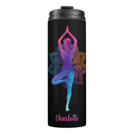 Termo Personalized Yoga Thermal Tumbler – Add Your Name