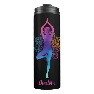 Termo Personalized Yoga Thermal Tumbler – Add Your Name