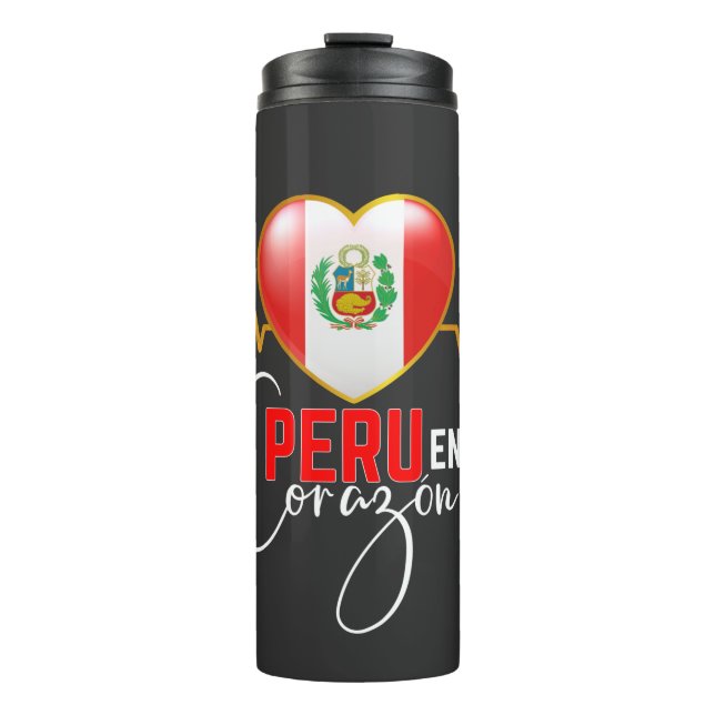 Termo Peru en mi Corazon Peruvian Pride  (Anverso)