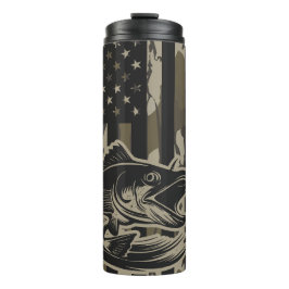 Termo Pesca de Bass Fisher Camo Bandera Bottomland Camo