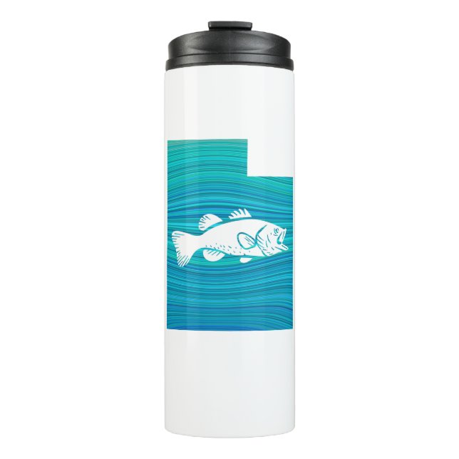 Termo Pesca de olas en Utah (Anverso)