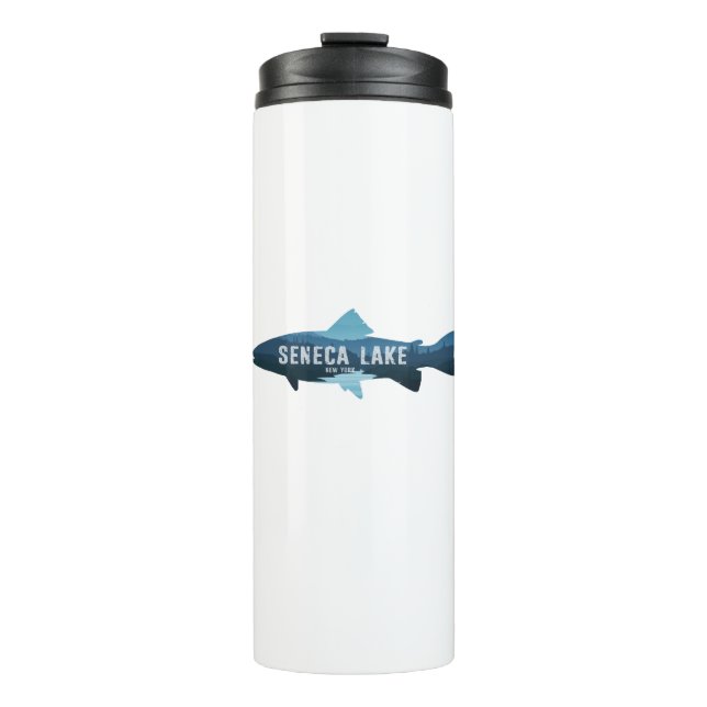 Termo Pescado Seneca Lake New York (Anverso)