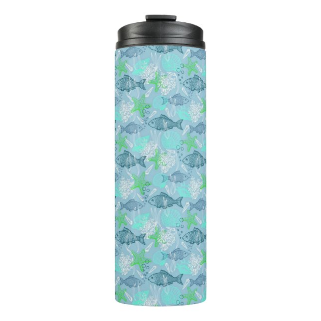 Termo Pescado y conchas (Anverso)