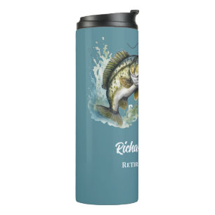 Termo Pescador retirado de peces grandes regalo