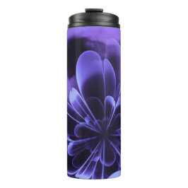 Termo Pétalos agachados de corola esterilizada azul