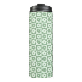 Termo Pétalos en Silencio 03. Estampado floral.