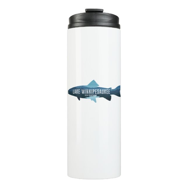 Termo Pez del lago Winnipesaukee New Hampshire (Anverso)
