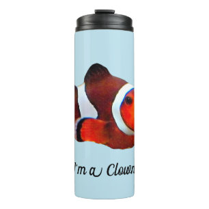 Termo Pez Payaso en un Tumbler Térmico