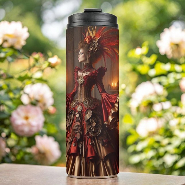 Termo Phoenix Fire Queen Steampunk Victorian Industrial (Subido por el creador)