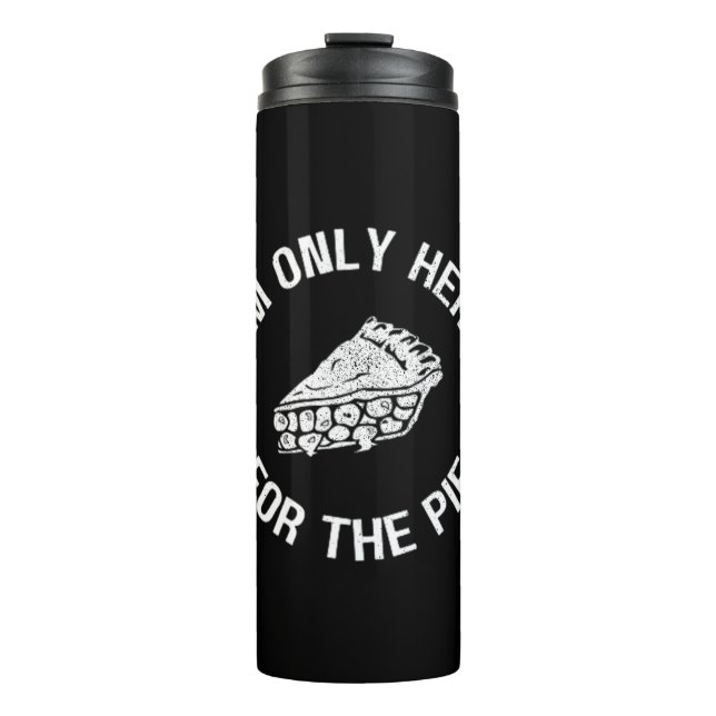 Termo Pi, solo estoy aquí para The Pie Funny (Anverso)