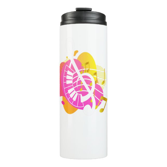 Termo Piano Clef Piano Sheet Music (Anverso)