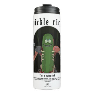 Termo Pickle Rick - Soy un científico gráfico de citas
