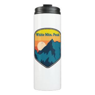 Termo Pico de la Montaña Blanca Amanecer en California