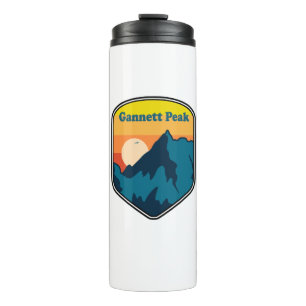 Termo Pico Gannett Amanecer Wyoming