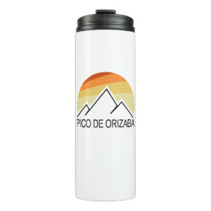 Termo Pico Orizaba México Retro