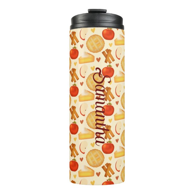 Termo Pie De Apple E Ingredientes Antiguos (Anverso)