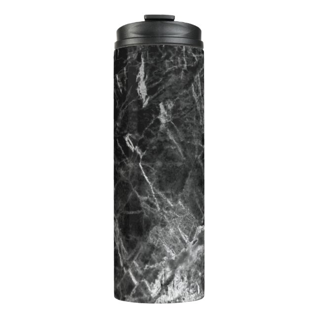 Termo Piedra de fondo de textura negra (Anverso)