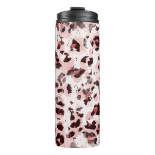 Termo Piel de animales leopardo: Elegancia de tinte de t