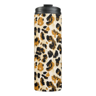 Termo Piel de leopardo acuático, gradiente de tintes.