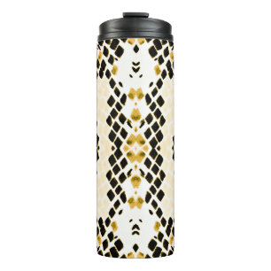 Termo Piel de serpiente de acuarela: Grunge Exotic Patte