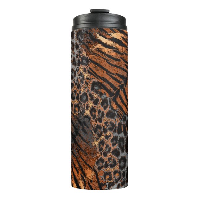 Termo Piel de tigre leopardo (Anverso)