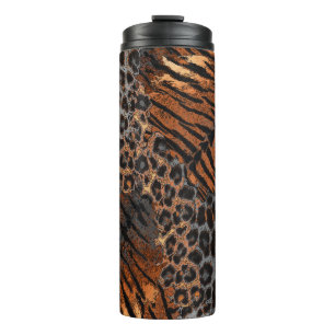 Termo Piel de tigre leopardo de moda