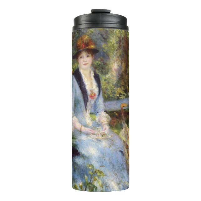 Termo Pierre-Auguste Renoir - Dans les Rosas (Anverso)