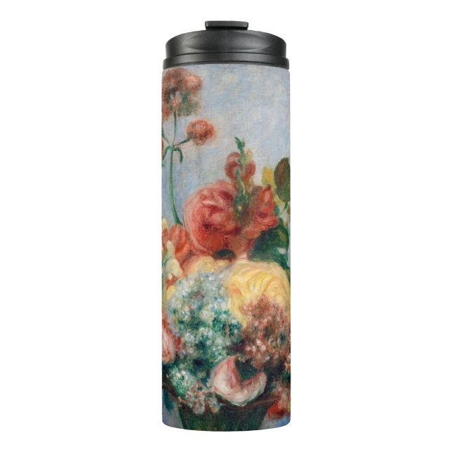 Termo Pierre-Auguste Renoir - Flores en un jarrón (Anverso)