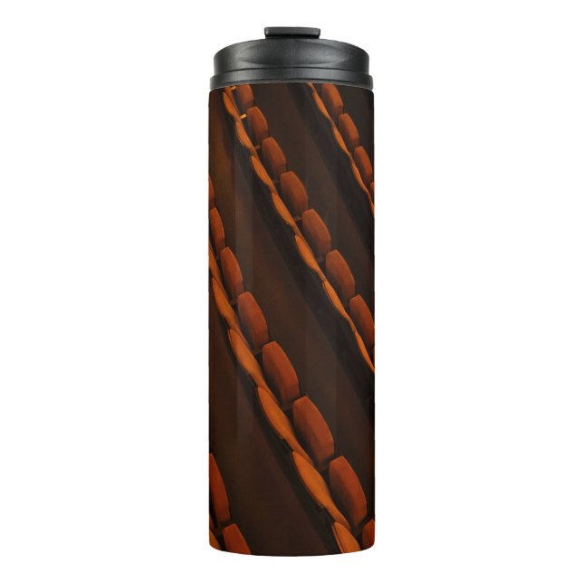 Termo Pila de sillas amarillas (Anverso)