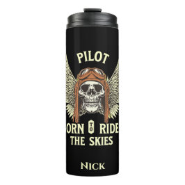 Termo Piloto Nacido Para Pasear Por Los Cielos, Aviación