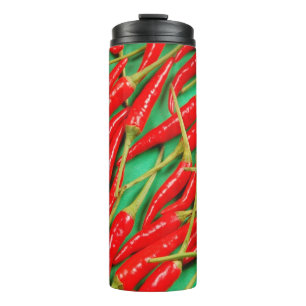 Termo Pimientos de chile rojos
