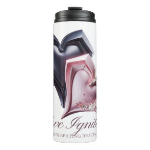 Termo Pink and Black Couple Mug