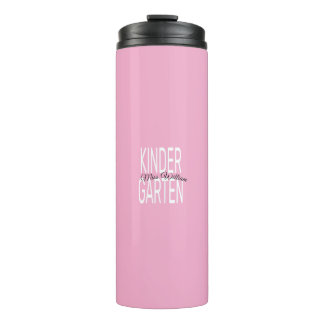 Termo Pink Kindergarten Miss William Custom Teacher Fabr