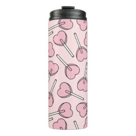 Termo Pink Lollipops, Heart Lollipops, Lollipop Pattern