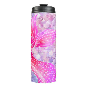 Termo Pink Purpurina Mermaid Tail