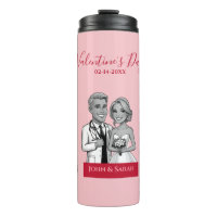 pink Valentine's Day doctors in love