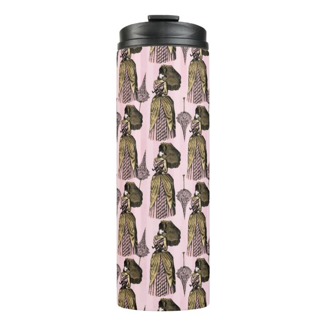 Termo Pink y Gold Steampunk (Anverso)