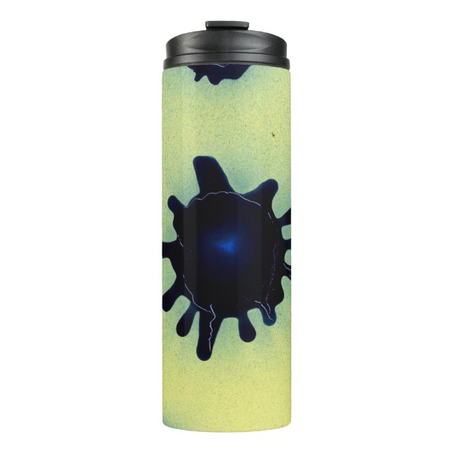 Termo Pintar bandeja en azul (Anverso)