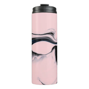 TERMO PINTURA ABSTRACTA DE ROPA NEGRA EN EL FONDO DE PAS