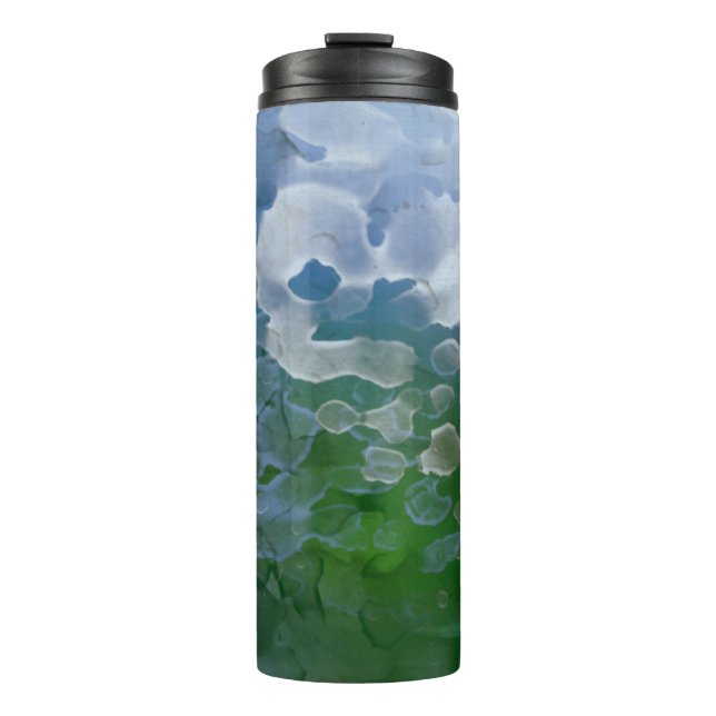 Termo Pintura abstracta sobre hormigón. 2.º ilustracion. (Anverso)