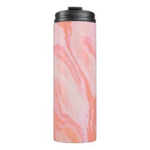 TERMO PINTURA AZUL Y BLANCA ABSTRACTA 