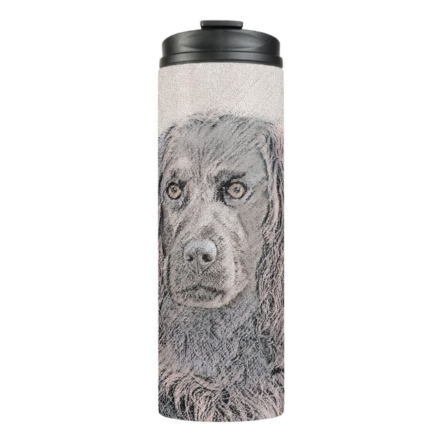 Termo Pintura de Boykin Spaniel - Arte de Perro Original (Anverso)