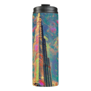 Termo Pintura de Burj Khalifa