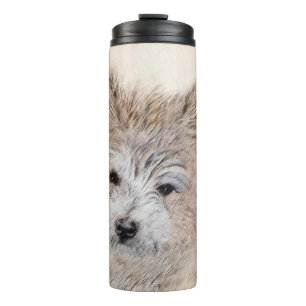 Termo Pintura de Cachorro de Cairn Terrier - Arte Perro 